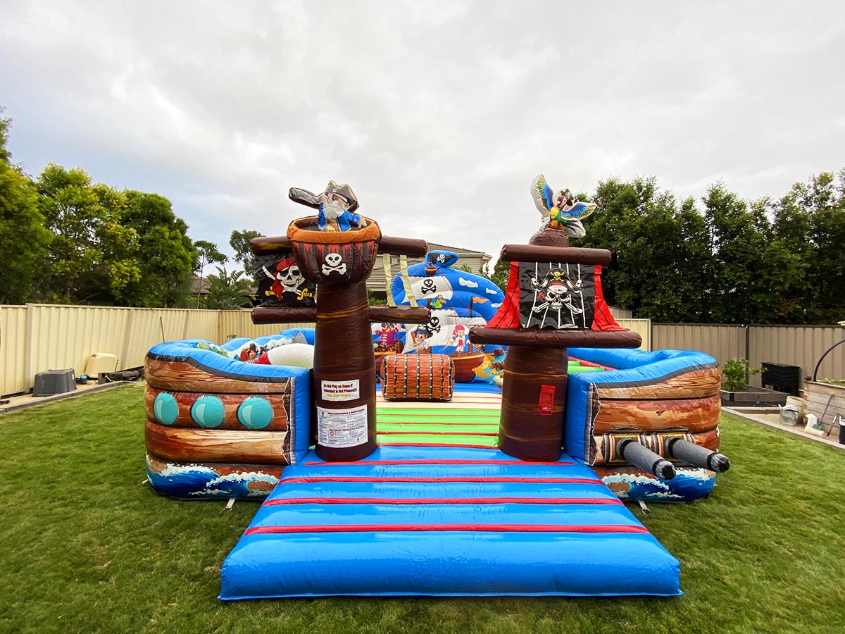 Little Pirates Backyard Setup