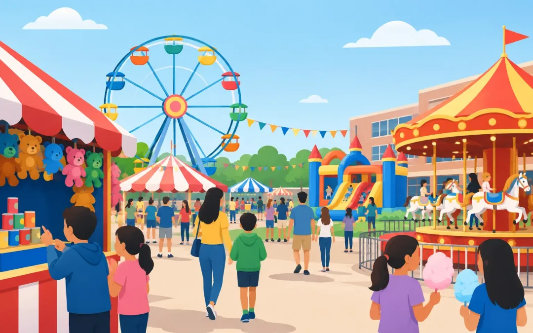 10 Top School Carnival Attractions That Draw Crowds