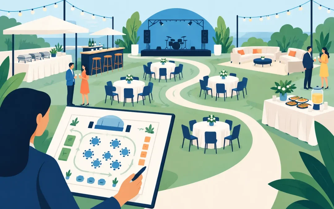 Event Layout Planning That Keeps the Fun Moving