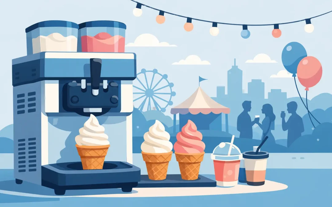 Soft Serve Machine Hire for Melbourne Events